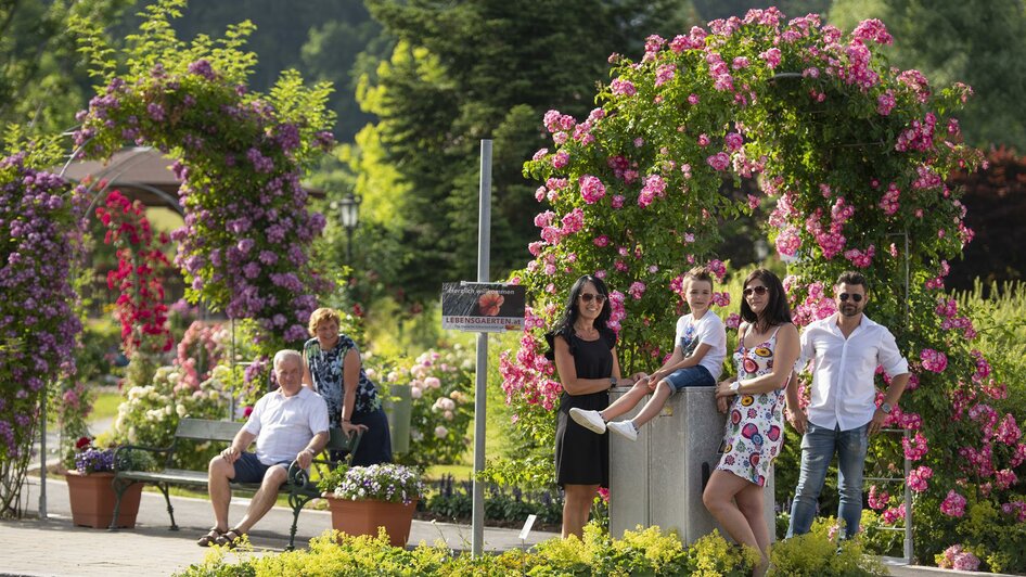 Rosarium in St. Stefan im Rosental | © Foto Lienhardt