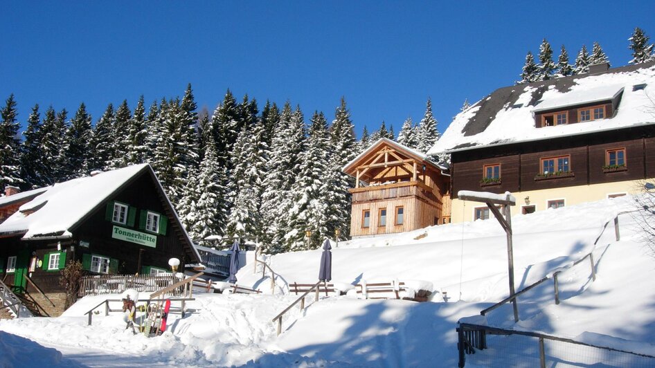 Winter auf der Tonnerhütte | © Tonnerhütte