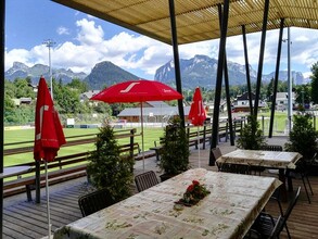 Stadion Stüberl, Bad Aussee, Terrasse | © Jochen Kreidl