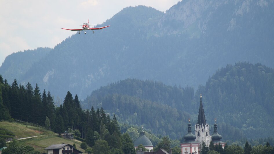 Im Landeanflug | © Segelflugsportklub Mariazell