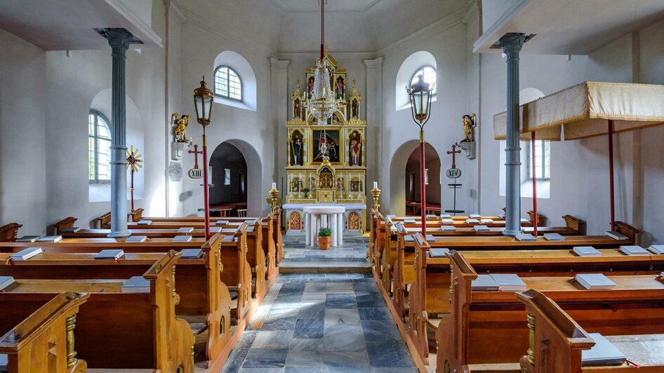 Wallfahrtskirche Maria Schönanger von innen | © Naturpark Zirbitzkogel-Grebenzen