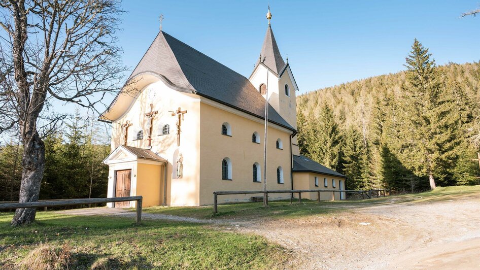 Kirchenansicht | © Naturpark Zirbitzkogel-Grebenzen