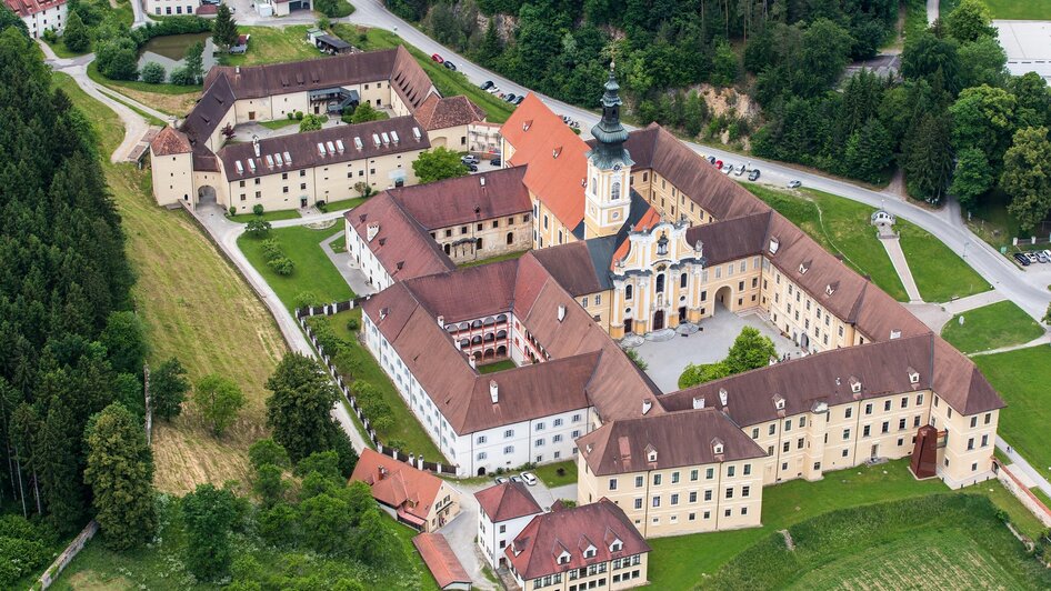 Stift Rein aus der Vogelperspektive | © Region Graz-Harry Schiffer