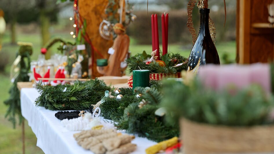 Weihnachtsmarkt im Klimaschutzgarten | © Fot de Monte