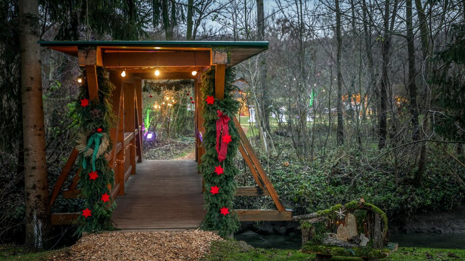 Brücke Klimaschutzgarten | © Foto de Monte