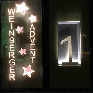 Advent window in Weinberg | © Rudolf Kainz
