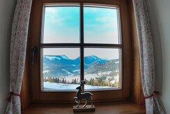 Blick aus dem Fenster