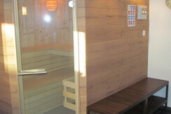 Spa Saunaeingang