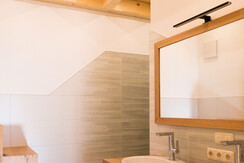 Badezimmer "Sauwand"