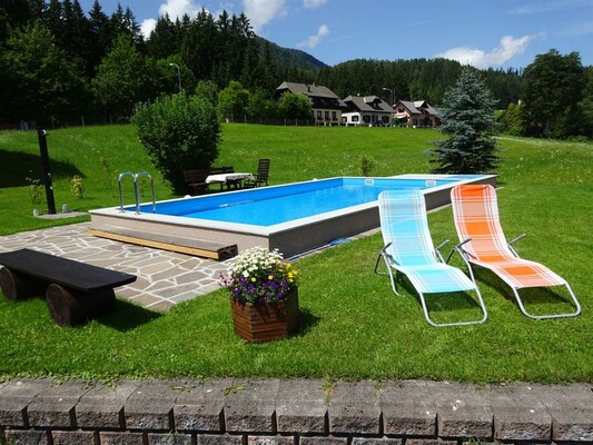 Pool mit Liegewiese | © Edith Oberfeichtner