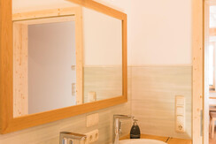 Badezimmer "Sauwand"