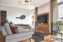 Adler Auszeit Lodge D6_Tauplitz_Wohnzimmer