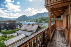 Adlmannseder, Grundlsee, Balkon mit Seeblick