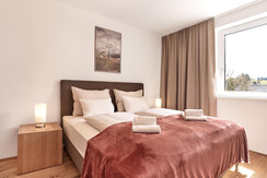 Alm Lodge A2_Tauplitz_Schlafzimmer