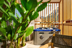Alm Lodge A3_Tauplitz_Balkon, Whirlpool