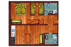 SkizzeAppartementKuhschelle