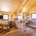 Photo of Holiday home, shower and bath, toilet, facing the mountains