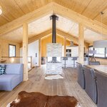 Photo of Holiday home, shower and bath, toilet, facing the mountains