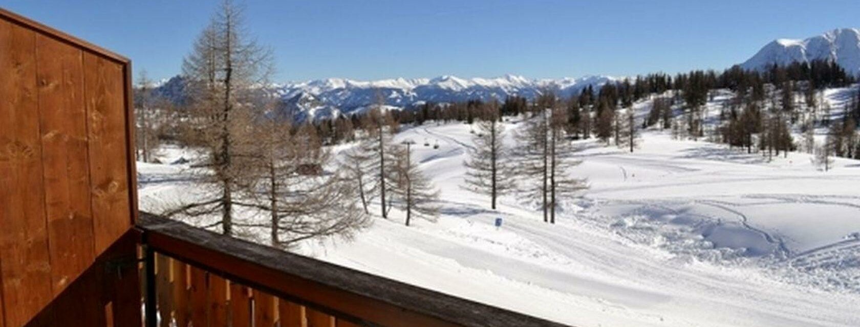 Hotel Steirerhof, Tauplitzalm, Ausblick vom Balkon