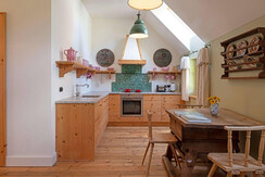 Retreat Apartment, Altaussee, Kochecke