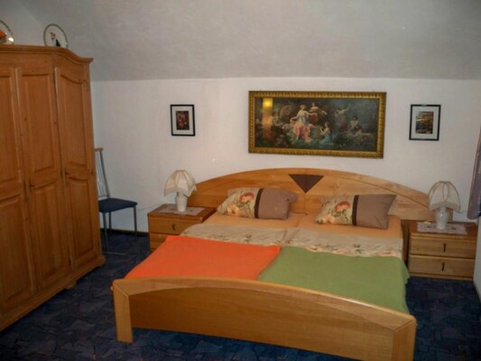 Georges Rast, Altaussee, Doppelbett