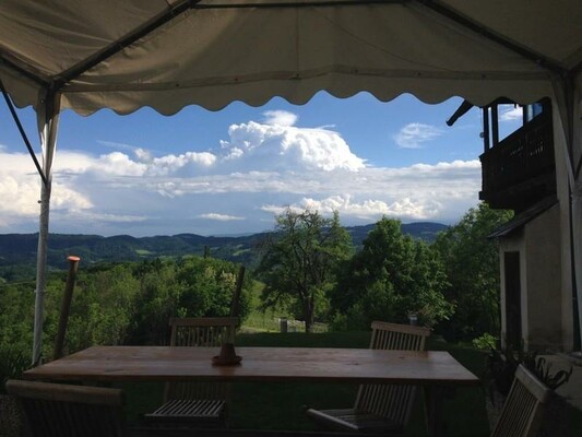 Altes Herrenhaus Terrasse | © Altes Herrenhaus| Tourismusverband Südsteiermark