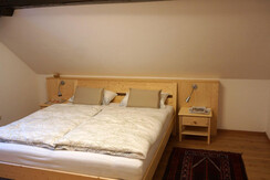 Old rectory, Altaussee, bedroom