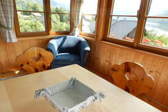 Vacation apartment Doneln, Grundlsee, Loggia