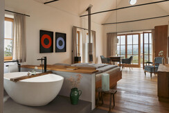 Rosa - Wohn-Schlafbereich