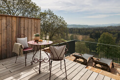 Rosa - Private Terrasse mit Außensauna