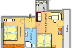 Das Hochkönig  Grundriss  App 207