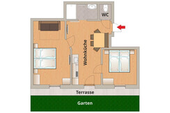 Das Hochkönig  Grundriss  App 9