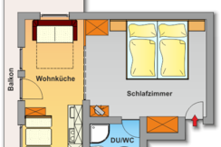 Das Hochkönig  Grundriss  App 105