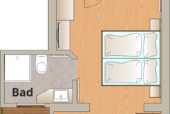 Das Hochkönig Grundriss Zimmer 101