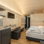 Bild von Cozy Studio Apartment mit Balkon