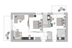 Aparthotel Ursprung_Appartement