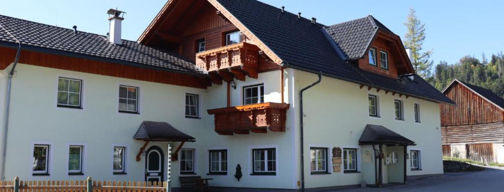 Apartman Tauplitz Sandlweber 1, Haus Ansicht