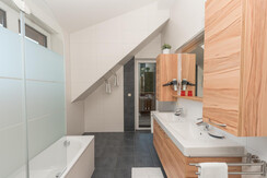 Apartment Angerer, Bad Aussee, Badezimmer