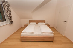 Apartment Angerer, Bad Aussee, Bett