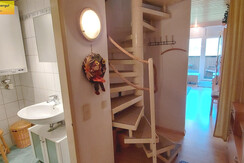 Diele Vorraum Wendeltreppe
