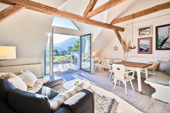 Apartment an der großen Wiese - Wohnzimmer