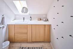 Apartment an der großen Wiese - Badezimmer