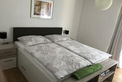 Ferienwohnung an der Grunlseertraun, Schlafzimmer