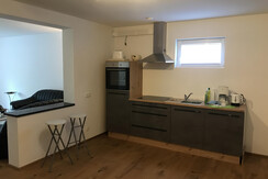 Ferienwohnung an der Grundlseertraun, Küche