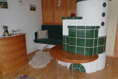 gemütliche Kachelofenecke