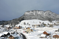 Appartement Bergerwand_Tauplitz_Außen Winter