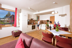 Appartement Bergerwand_Tauplitz_Küche,Essbereich