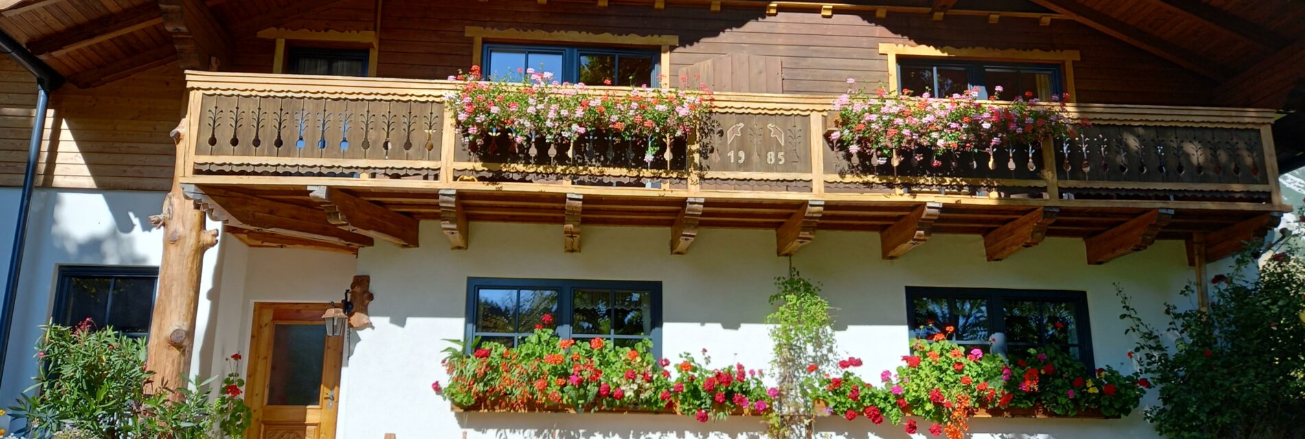 Unser Haus im Sommer