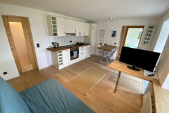 Wohnküche mit Sitzbereich