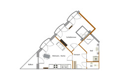 Appartement Heli - Nummer 3